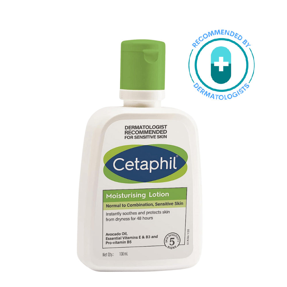 Cetaphil Moisturising Lotion For Dry To Normal Sensitive Skin (100ml)